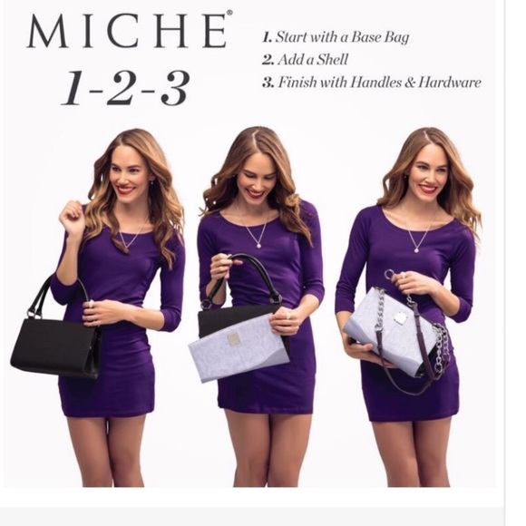 Black Miche shell CORI classic leather look retired - Picture 9 of 10